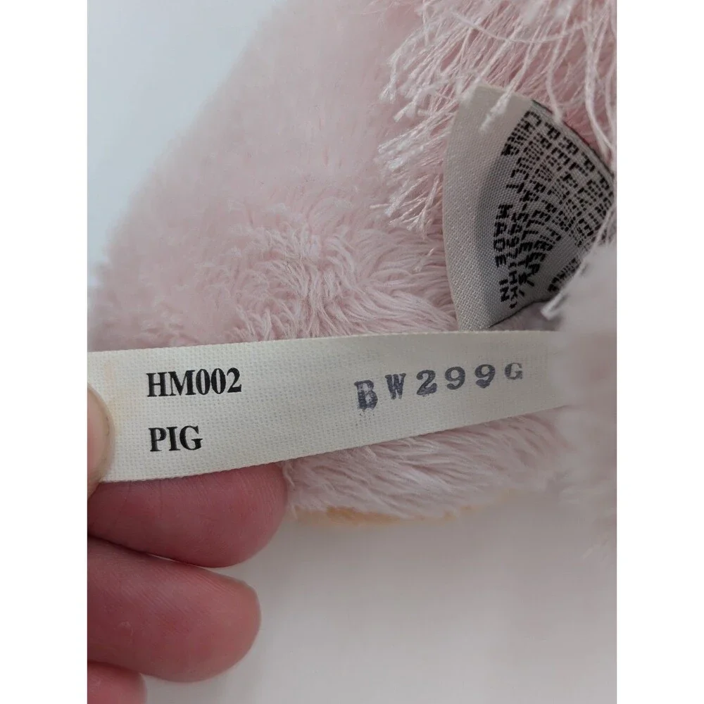 GANZ Webkinz Fuzzy Pink Pig (No Code) HM002 Soft Toy